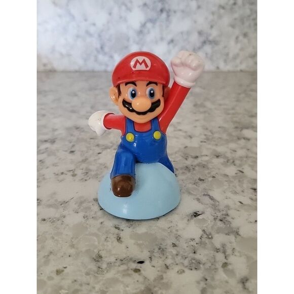 2017 McDonald’s 3.5”‎ Super Mario Brothers JUMPING MARIO-No Sound - Picture 1 of 8